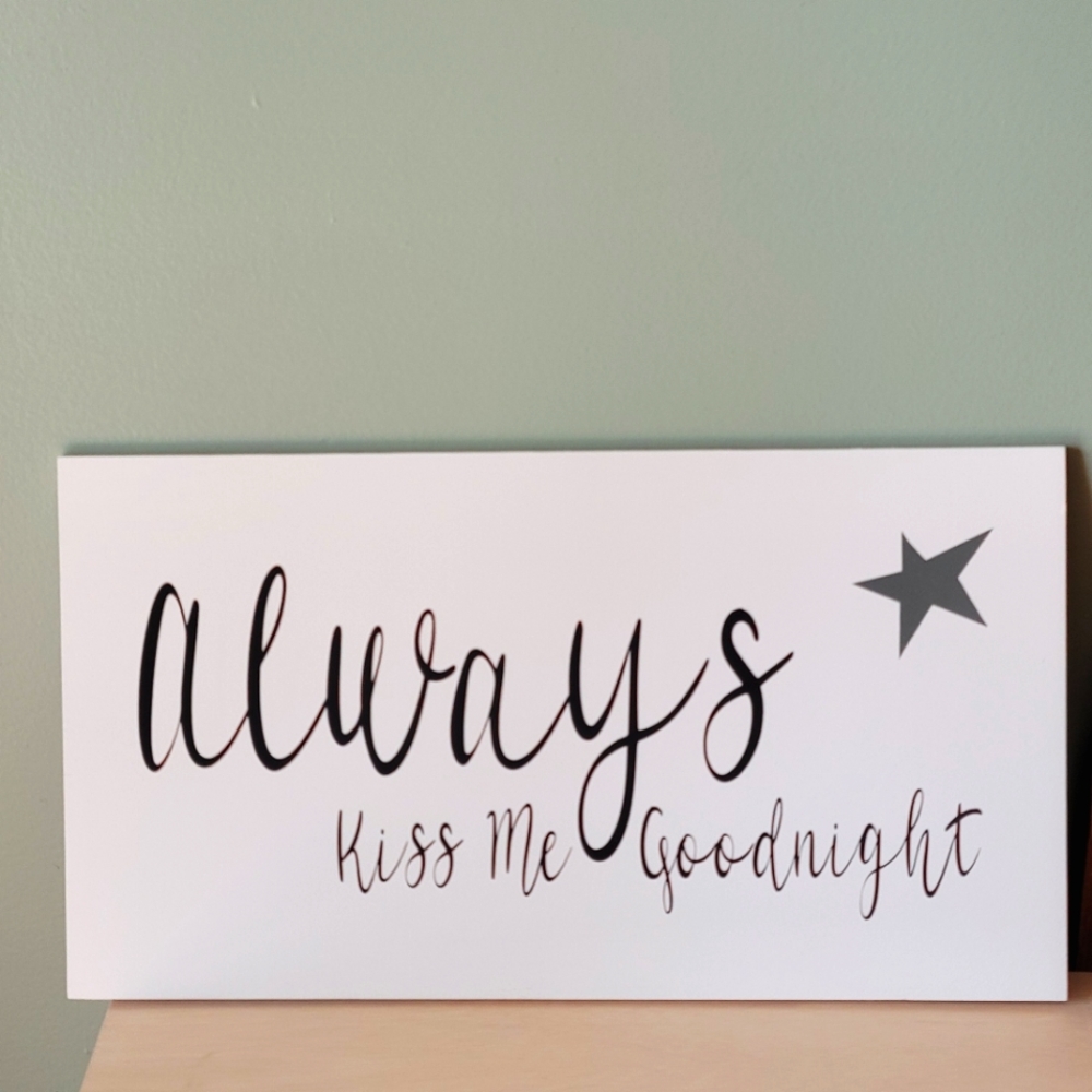 Hand crafted Wooden Sign Wall Home Decor